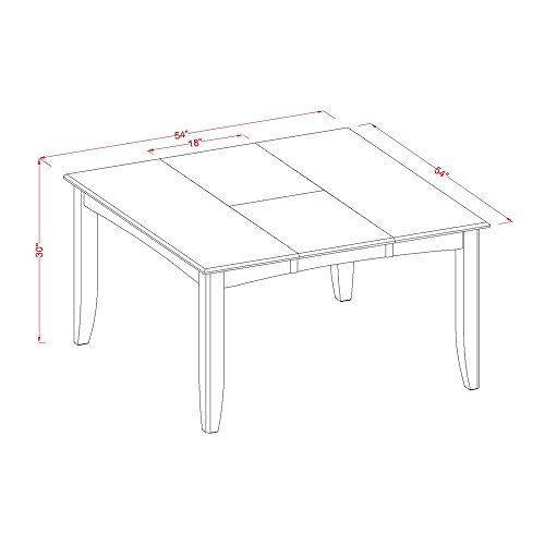 9 Pc Dining room set-Table and 8 Kitchen Chairs.