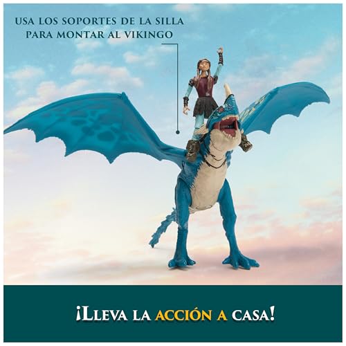 Miniatura 6 de Dreamworks Dragons Pack Nader Mortífero y Astrid como Entrenar a tu Dragón