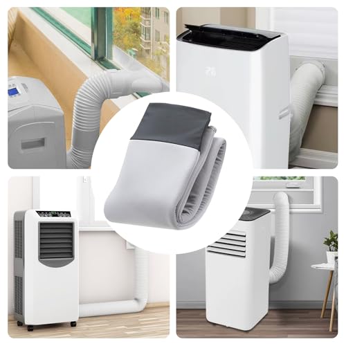 Isolation tuyau air conditionné 15cm pour climatisation mobile - 5