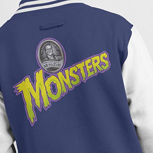 Blouson varsity pour homme Universal Studios Monsters style rétro