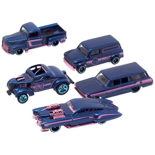 Set Completo 5 Vehículos Hot Wheels 54o Aniversario miniatura 1