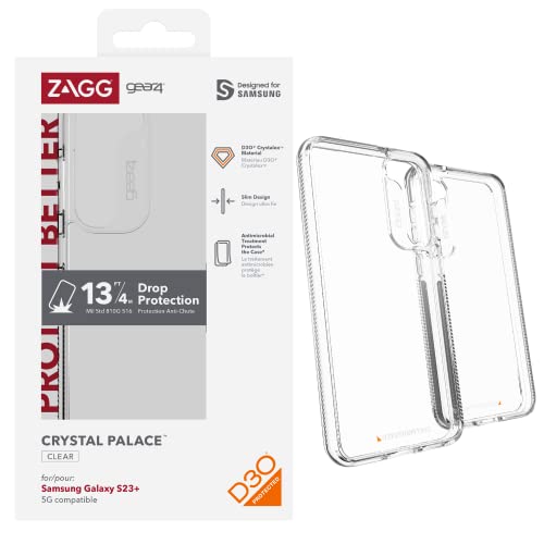 ZAGG Gear4 Crystal Palace Phone Case, D30 Drop...