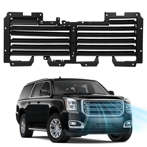 FETUSI Front Active Grille Air Shutter W/Motor Compatible with Chevrolet Suburban Tahoe/GMC Yukon/Cadillac Escalade 2015-2020, Replacement for 84378163 GM1206125 by FETUSI - Used condition - US$100.03