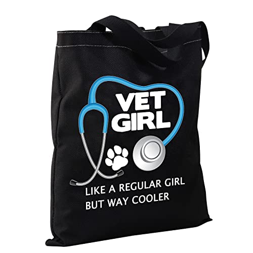 CMNIM Vet Tech Gifts Funny Veterinary Girl Gifts Tote Bag Veterinary Gift Female Veterinarians Student Gift Vet Gift