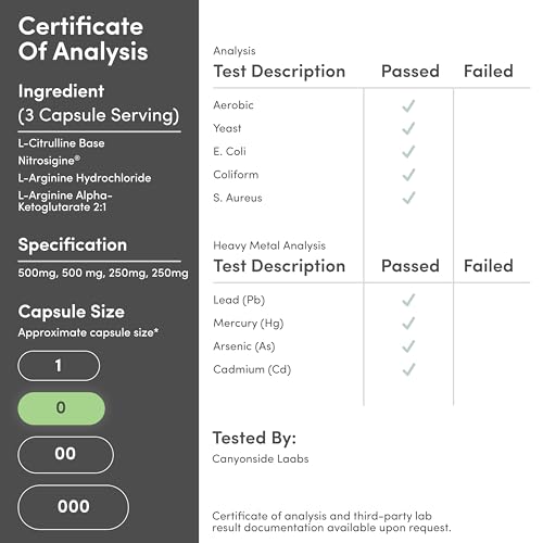 Image of Nitric Oxide Supplement (Stim Free Pre Workout) - Nitric Oxide Booster with Nitrosigine, L Arginine, and L Citrulline (Clinically Studied to Boost No2 Nitric Oxide Flow) 180 Capsules by Double Wood