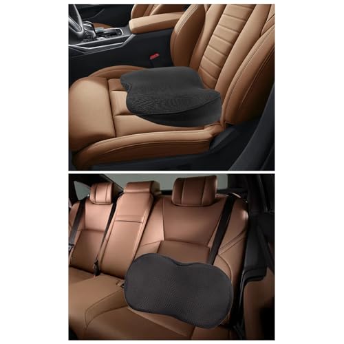 Coussin de siège de véhicule premium avec assise surélevée stable pour voiture - 5