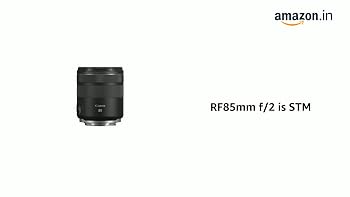 Canon Rf 85Mm F/2 Macro is STM Telephoto Zoom Lens,Black : Amazon