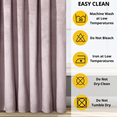 Eurofirany Design91 ROSA Soft Plain Opaque Velvet Curtain with Eyelets, 1 Unit - Image 4