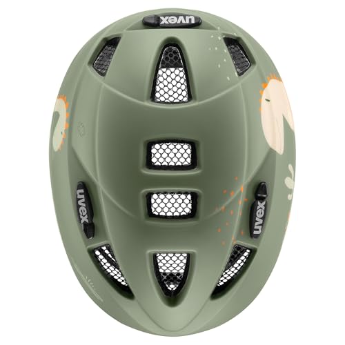 uvex Kid 2 cc Kinderfahrradhelm, sage Green Dino matt, 46-52 cm – Ansicht 4
