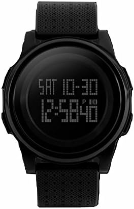 ZEMGE Unisex Adult Analogue Classic Digital Watch with Rubber Strap ZS0501