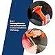 First Aid Only 2-in-1 Notfallhammer mit Gurtschneider (2 Stück) | Auto Nothammer in Halterung mit Quick-Click-System | Extra scharfes Messer zum Durchtrennen des Sicherheitsgurtes | P-30001 00