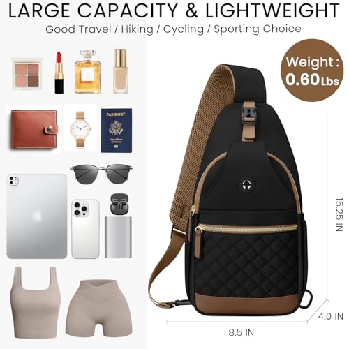 Small Crossbody Purses Bags for Women Men Travel, Chest Sling Bag Women Casual Cross Body Bag for Woman Sling Backpack2