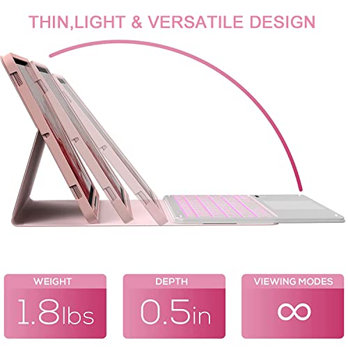 ECYASR Custodia con Tastiera per Lenovo Tab P12