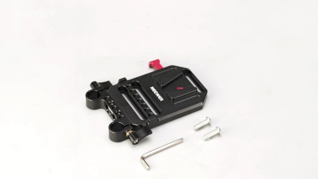 Amazon.com: NEEWER V Mount Battery Plate with Dual 15mm Rod