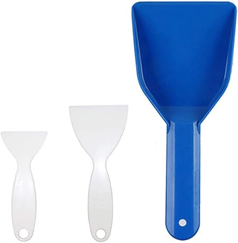 INOOMP Gadgets domésticos Gadgets domésticos Gadgets domésticos 3 unids plástico frigorífico congelador raspador de hielo de plástico Congelador