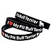 ZWH Regalos de Silicona Comercio Exterior Amo mi Pitbull Terrier Amo mi Dogo Pulsera (Color : Black)