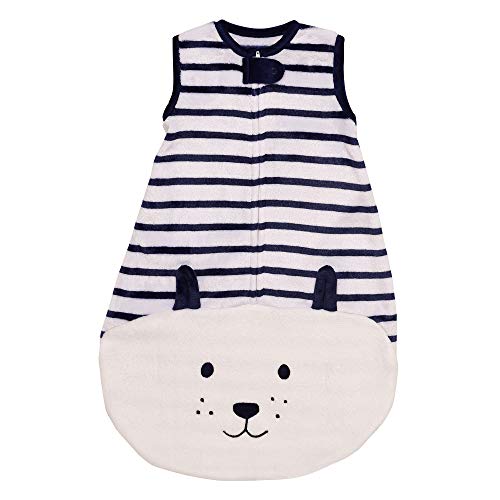 Little Me Appliquéd Fleece Sleeveless Wearable Baby Blanket Sleeping