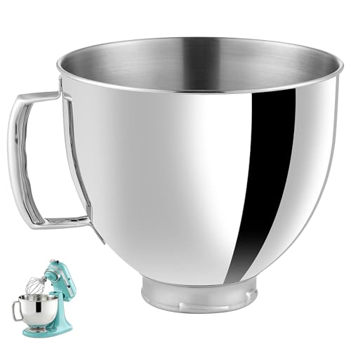 Save 50% on 5QT Stainless Steel KitchenAid Mixer Bowl - Code KWEUJQA5