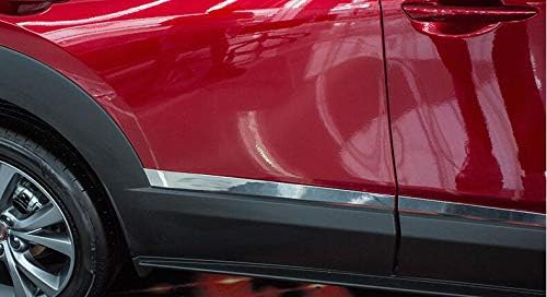 / ABS Chrome Car Body Door Side Molding Trim sill Cover Guard for Mazda CX-30 2020-2021