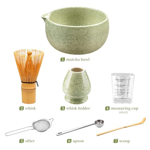 YIBO Matcha Whisk Set with Bowl