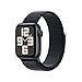 Produktbild Apple Watch SE (2. Generation, 2023) (GPS, 40 mm) Smartwatch mit Aluminiumgehäuse und Sport Loop Armband in Mitternacht. Fitness- und Schlaftracker, Unfallerkennung, Herzfrequenzmesser, CO neutral