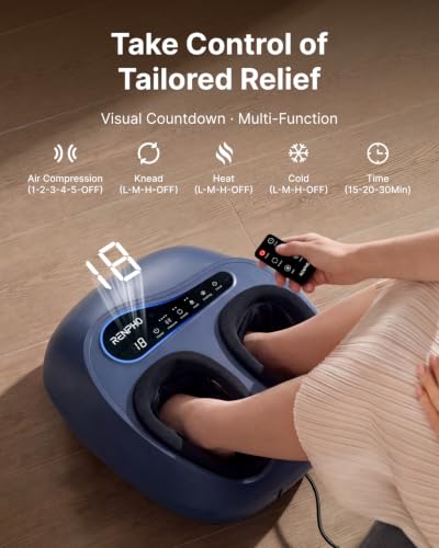Image of RENPHO Thermacool 2-in-1 FSA Foot Massager with Heat & Cold, HSA Eligible