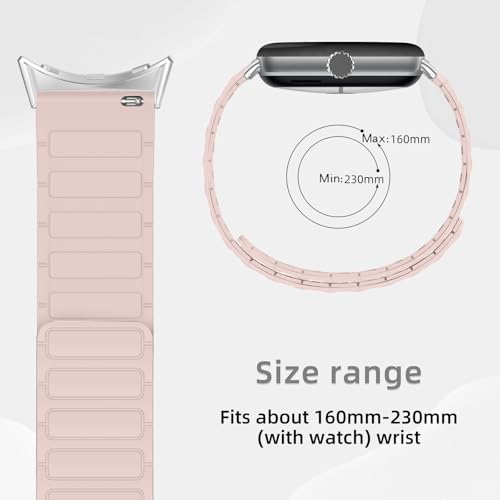Correa de silicona compatible con Google Pixel Watch 41mm miniatura 4