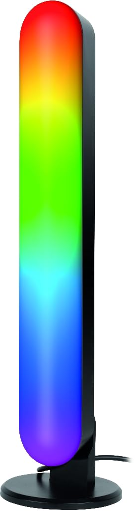Konix Drakkar Barre di illuminazione gaming LED Flame - Illuminazione RGBIC - Sincronizzazione musicale - Integrazione domotica Tuya - Altezza 30 cm