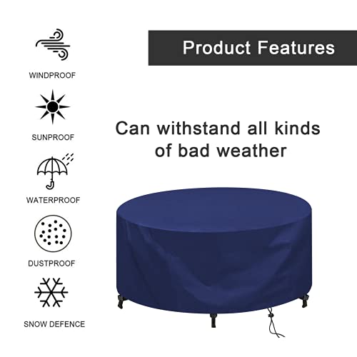 Copertura per Mobili da Giardino 70x50cm(Blu)