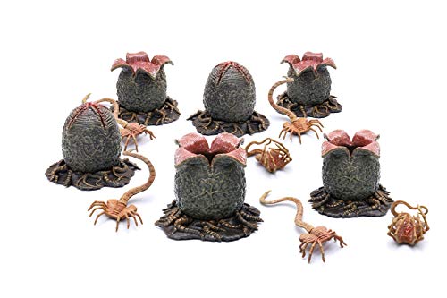 Hiya Toys Exquisite Mini Series 1/18 Scale 5 Inch Aliens Ovomorph and Facehugger Set Action Figure