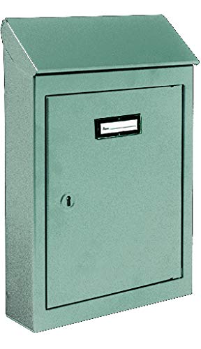 Codice prodotto: 2730021 Vigor Cassetta per Lettere Lamiera Nr. 2, Grigio, 18 x 5 x 26 cm