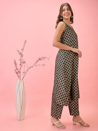 Image of Globus Women Kurta Set (3641109001 White S)