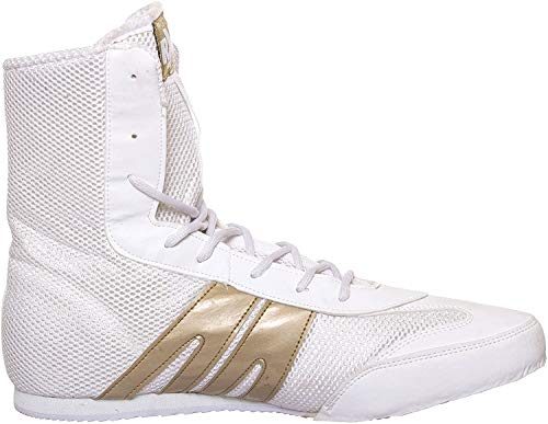 Image of RXN Gold Medal Boxing Shoes for Men | Lightweight High Top Boxing Boots with Anti-Slip Non-Marking Rubber Sole | Breathable Mesh Upper | Training, Sparring & Competition Boxing Shoes