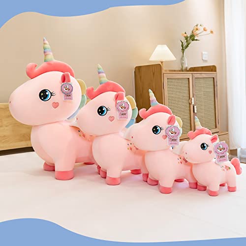 Nxnynz Unicorn Plush Stuffed Animals For Girls, 39.4In Soft Cute Pink Unicorn Plushie Toys With Wings Birthday Gifts For Kids Boys #TOP4