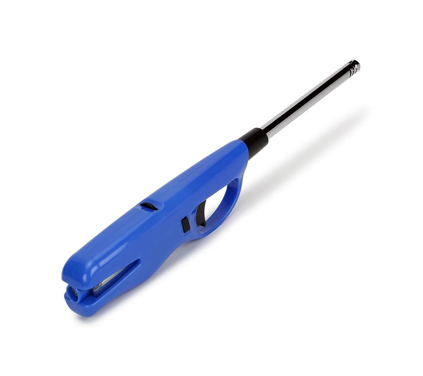 ABS Plastic Gas Lighter for Kitchen Stove/Candle Use with Flame Adjustable Durable and Refillable Safe & Secured, Pack of 1(Blue)-image-18