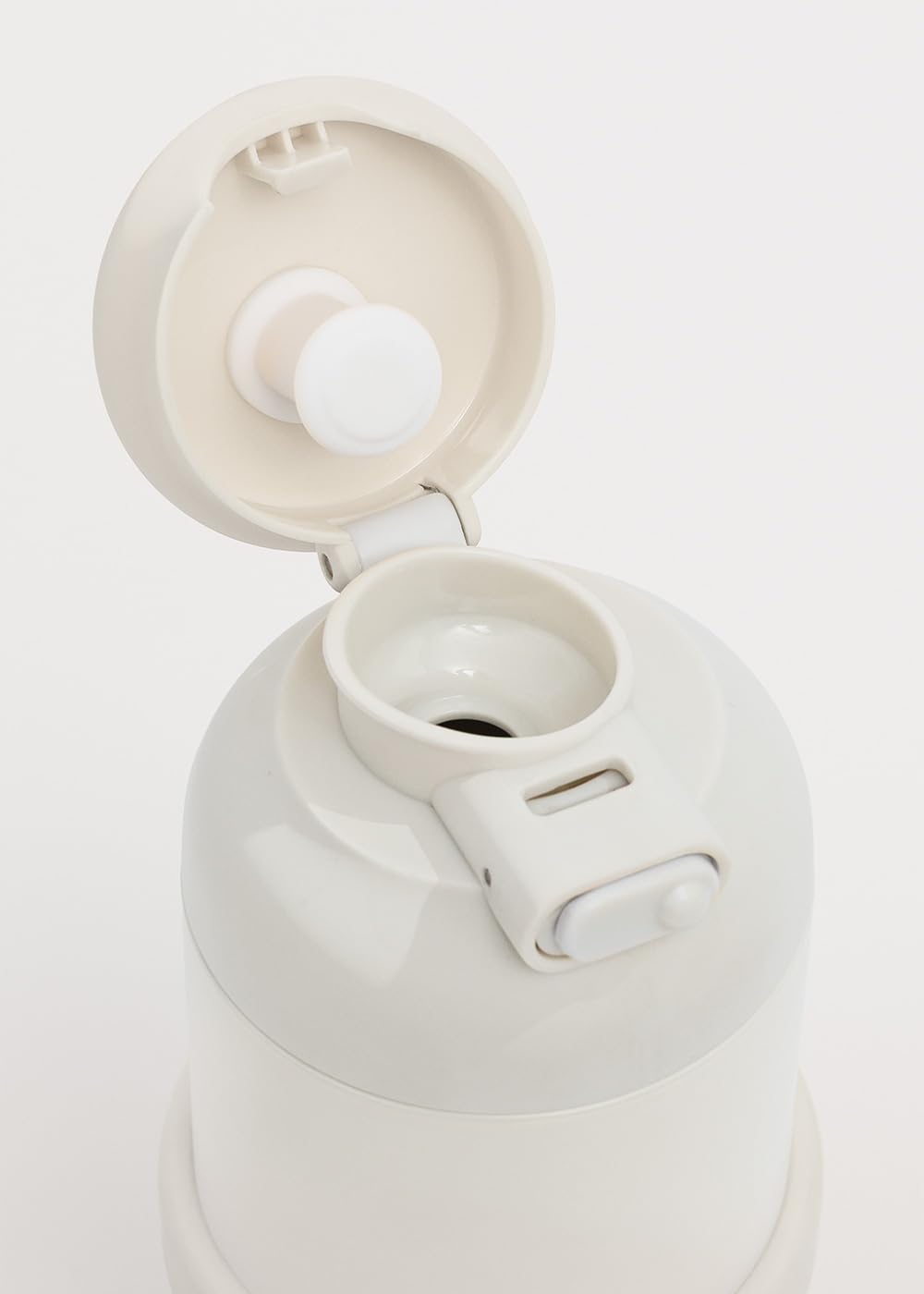 CREATE/BABY PORTABLE MILK WARMER/Thermos chauffe-lait et eau pour biberons blanc cassé/Sélecteur de température, pour lait maternel et lait en poudre, capacité de 310 ml, sans BPA/PFOA, 35 W