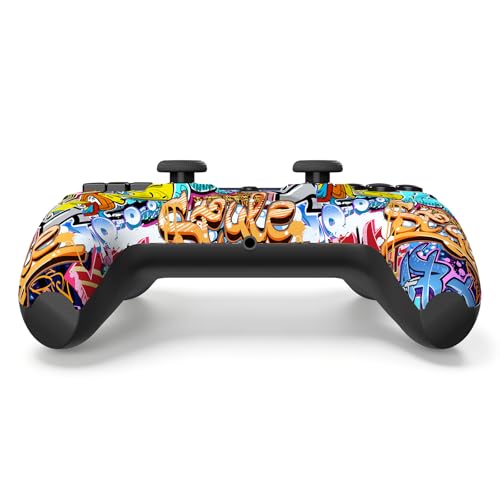 Image of Hiyuky Wireless Controller Compatible with PS5 /Slim /Pro /PC with Dual Vibration /6-Axis Gyro /3.5mm Audio Jack /1560mAh Battery /Touchpad /Microphone /Mute Button