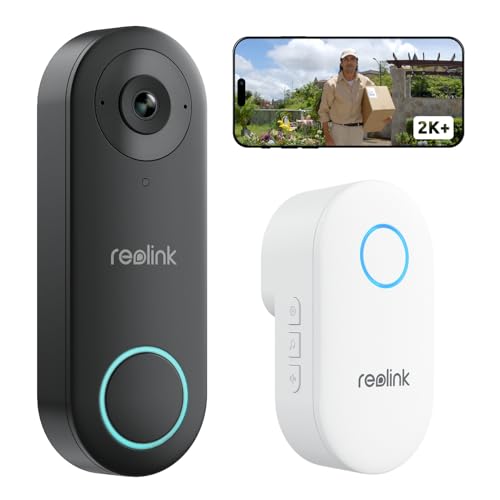 Reolink 5MP Videocitofono Wi-Fi 2,4/5 GHz con Chime (Ricondizionato)