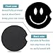Car Coasters for Cup Holders,2 Pack Smiley Face Car Coasters,2.75