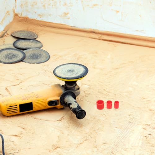 GLEAVI Kunststoff Reduzierbuchsenadapter 3 Stück 25.40/19.00/16.00 Auf 12.70 Mm Tischschleifscheiben Radumbauadapter Für Schleifmaschinen Und Metall- Holzbearbeitung