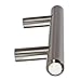 3 in. (76.2 mm) Satin Nickel Modern Straight Euro Style Bar Cabinet Pull (10-Pack)