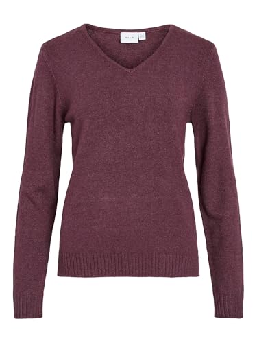 Vila Female Strickpullover VIRIL V-Ausschnitt – Ansicht 1