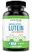 Lutein 20mg Vitamin Supplement with Zeaxanthin - Provides All-Natural Benefits for Eyes - For Healthy Retinal Tissue and Vision - Reduce Eye Strain & Fatigue - Brain & Memory Booster - 120 Softgels