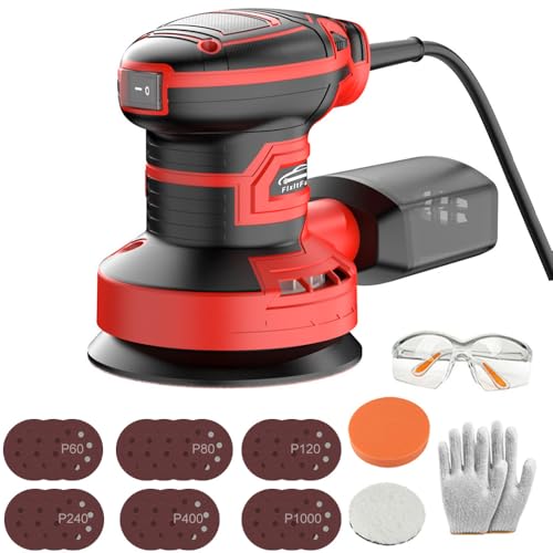 Lixadeira Orbital 450W com Coletor de Poeira Removível