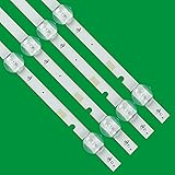 Tamaño: 5 set 【Accesorios de TV】 Tira de LED para Samsung 50 \"49\" UN49j5200AG UN49J5290AF E306084 49 FHD-R-180319-JEDI FHD-L-180319 BN96-46572A BN96-46573A - (Tamaño: 5 Unidades) 【Reemplazable】 ( Size : 5 set )