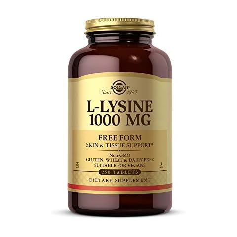 Solgar L-Lysine 1000mg Tablets, 250 ct Cover