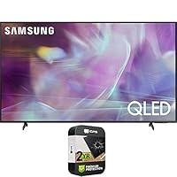 Samsung QN65Q60AA 65 Inch QLED 4K UHD Smart TV (Renewed) Bundle with Premium 2 YR CPS Enhanced Protection Pack