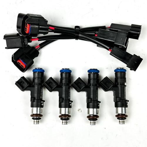 SouthBay 1000cc Bosch EV14 Fuel Injectors Set for Honda/Acura K Series K20 K24, Set of 4
