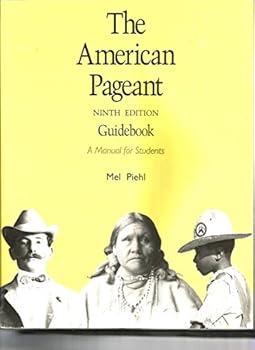 Paperback The American Pageant Ninth Edition Guidebook Book