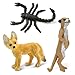 Safari Ltd. Good Luck Minis Desert Fun Pack - 8 Pack of (1) Inch Animal Figures - Toy for Boys, Girls & Kids Ages 5+